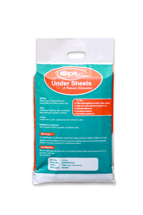 OptCare Underpad Sheets 10's Pack - Premium Quality for Mattress Protection